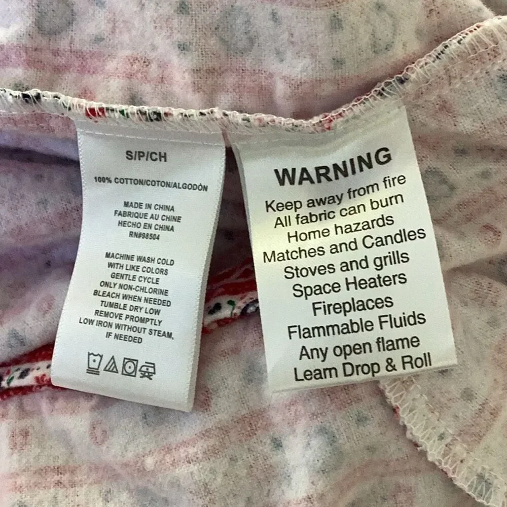 Lanz of Salzburg Short Flannel Nightgown Sleep Shirt Women’s Small